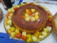 Pudim Com Frutos Tropicais